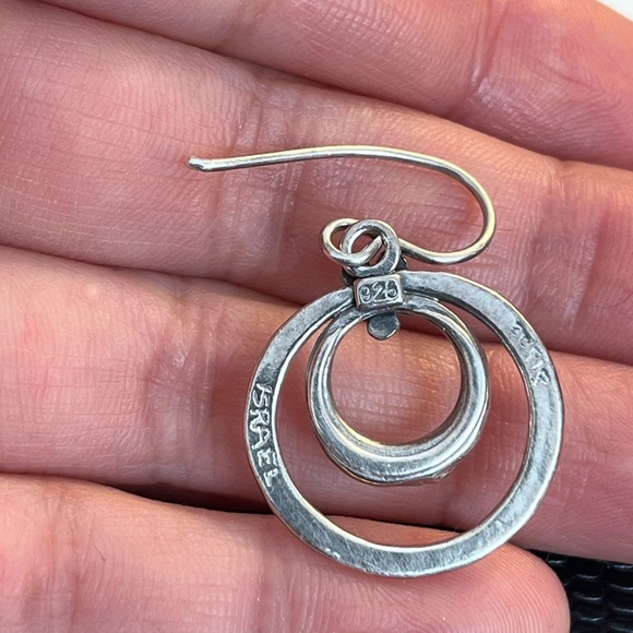 HOST PICK 925 stamped silver earrings from Israel - Picture 4 of 6